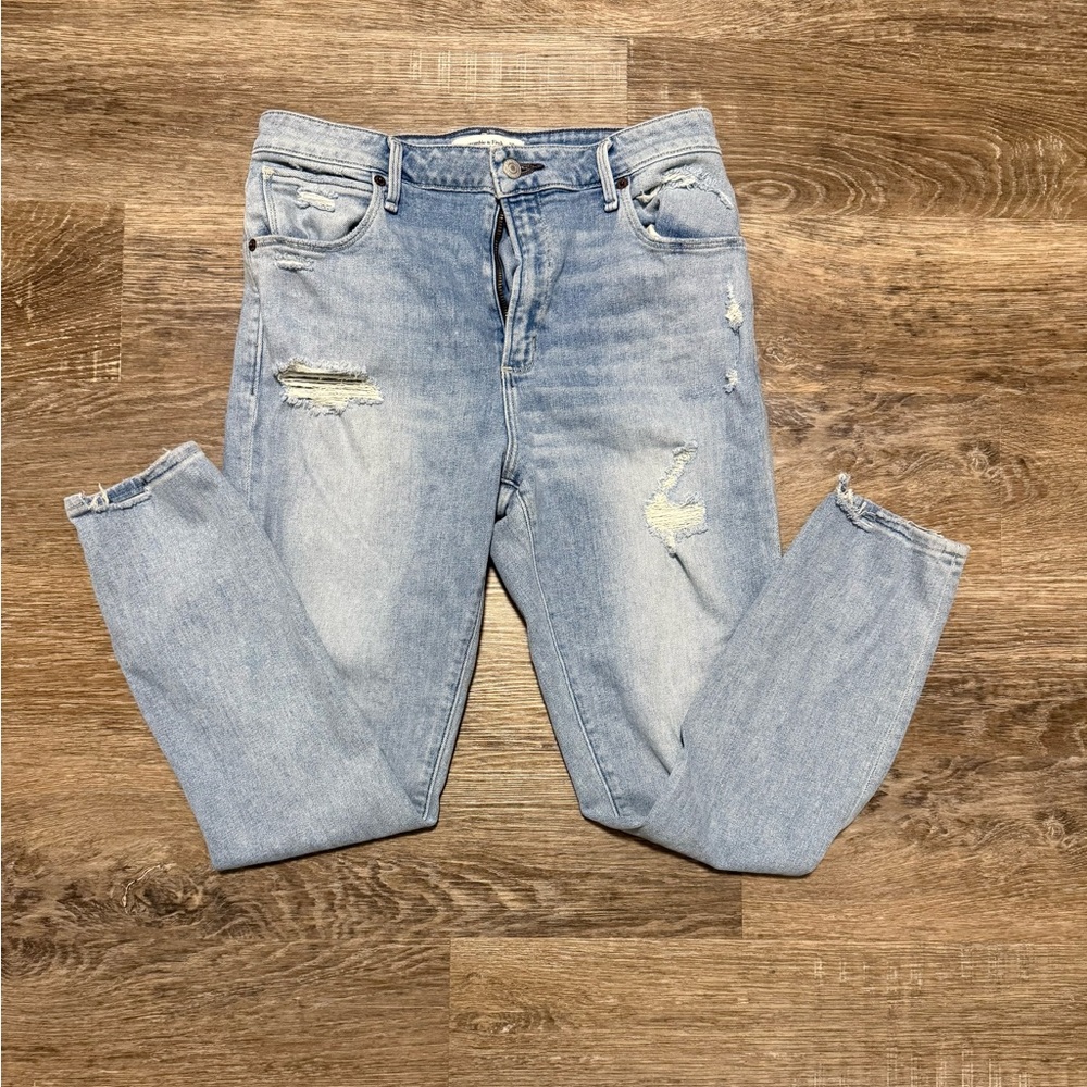 Abercrombie & Fitch Light Blue Denim Jeans